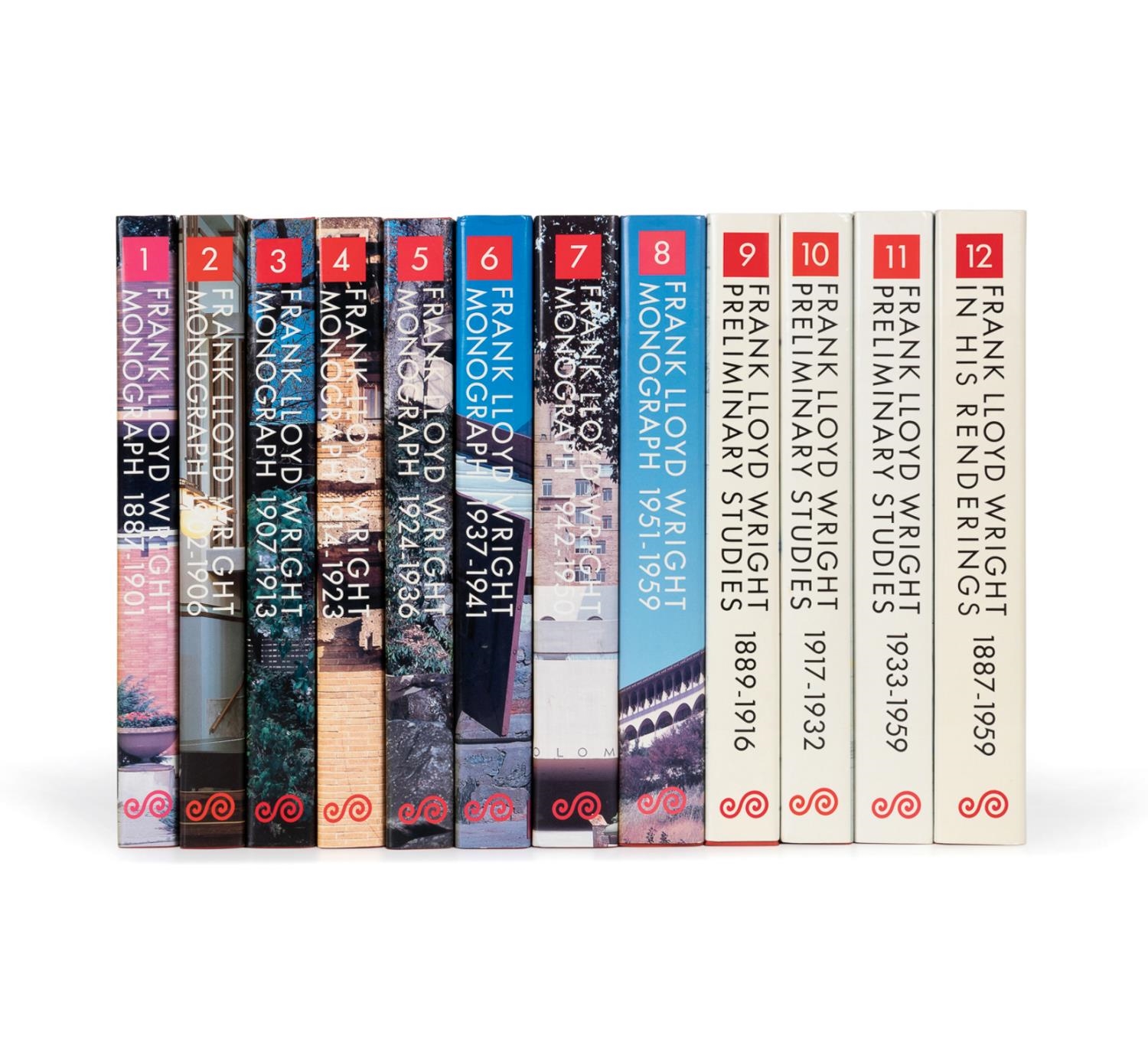 Frank Lloyd Wright | TWELVE VOLUME FRANK LLOYD WRIGHT MONOGRAPH 