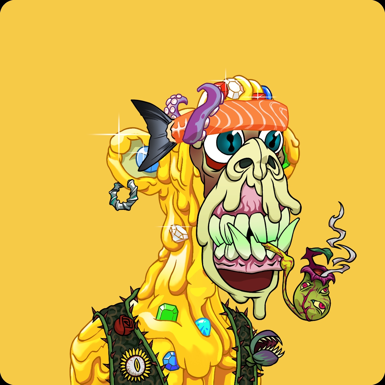 Yuga Labs | Mutant Ape Yacht Club #27105 (2021) | MutualArt