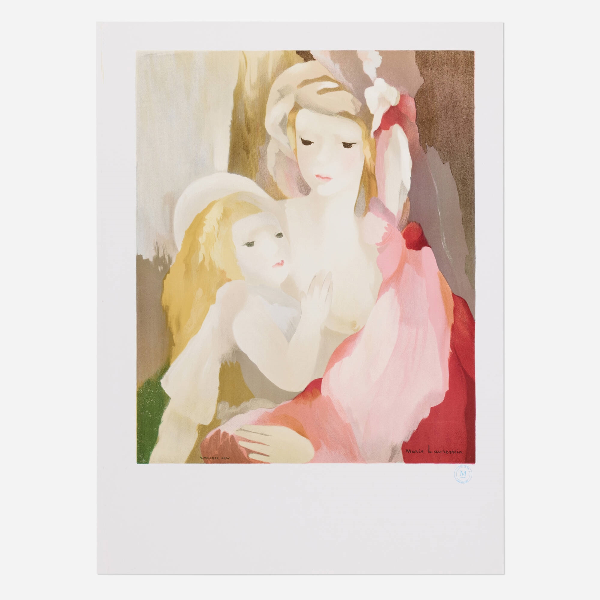 Marie Laurencin | Mother and Child (1928 - 1980) | MutualArt