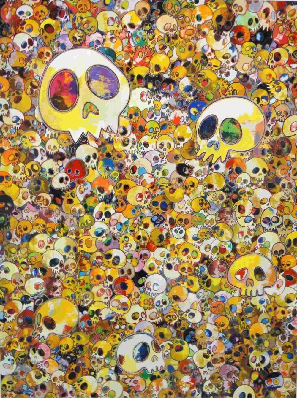 Takashi Murakami | Skulls | MutualArt