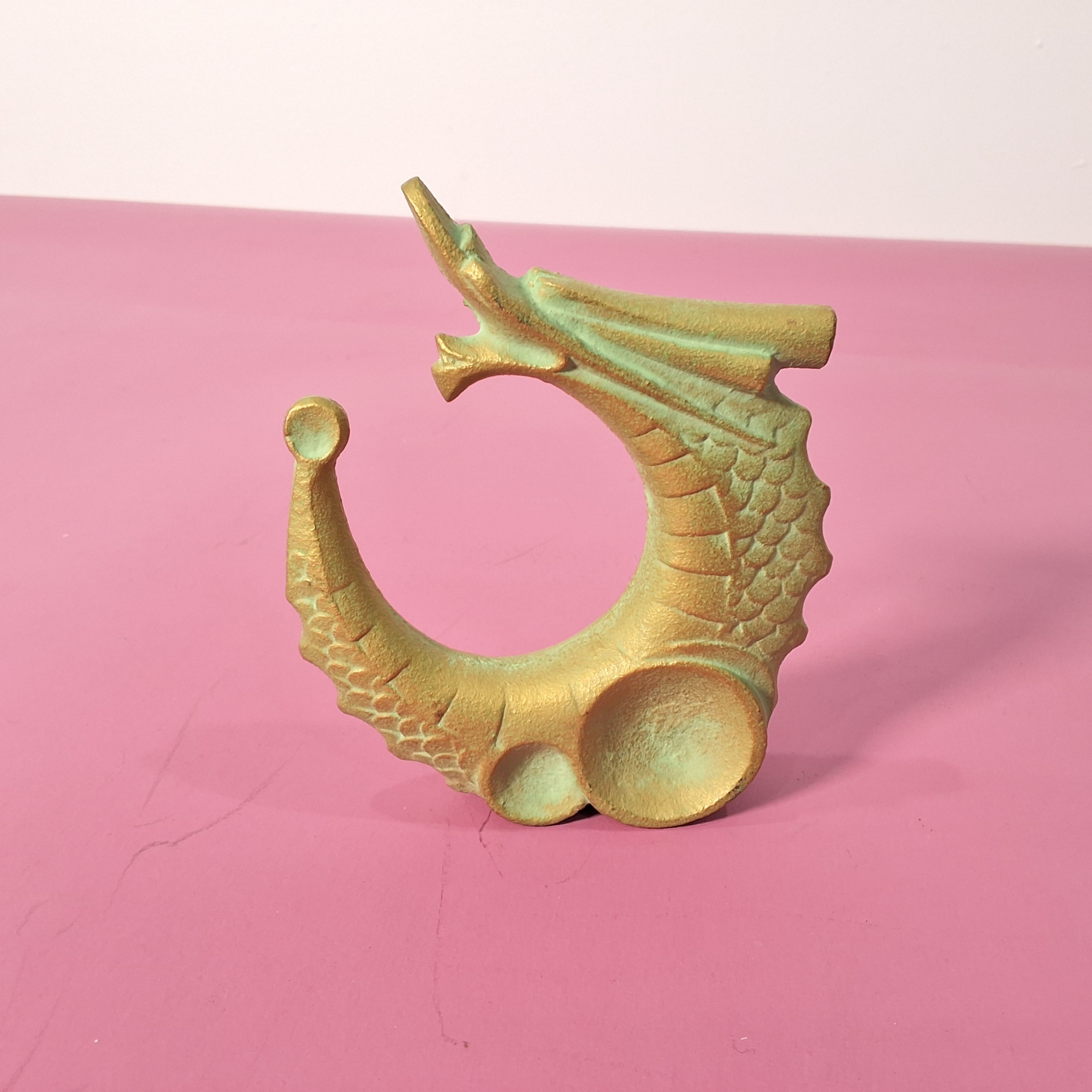 【超希少・署名入り】 sotaro saegusa 作 人物像 銅像風置物 ペア Japanese Horse Zodiac Master Work by Famous Artist Studio