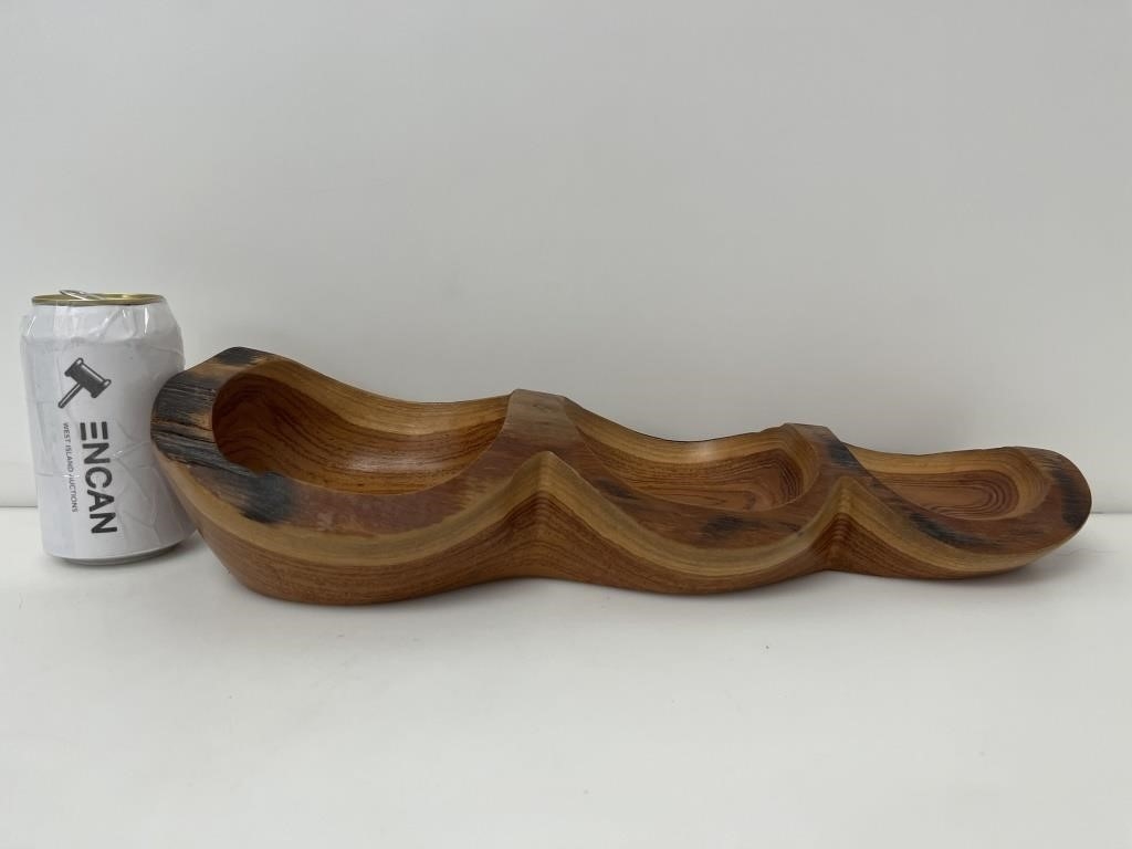 Arturo Solano | Arturo Solano, Carved Divided Bowl, Costa Rica | MutualArt