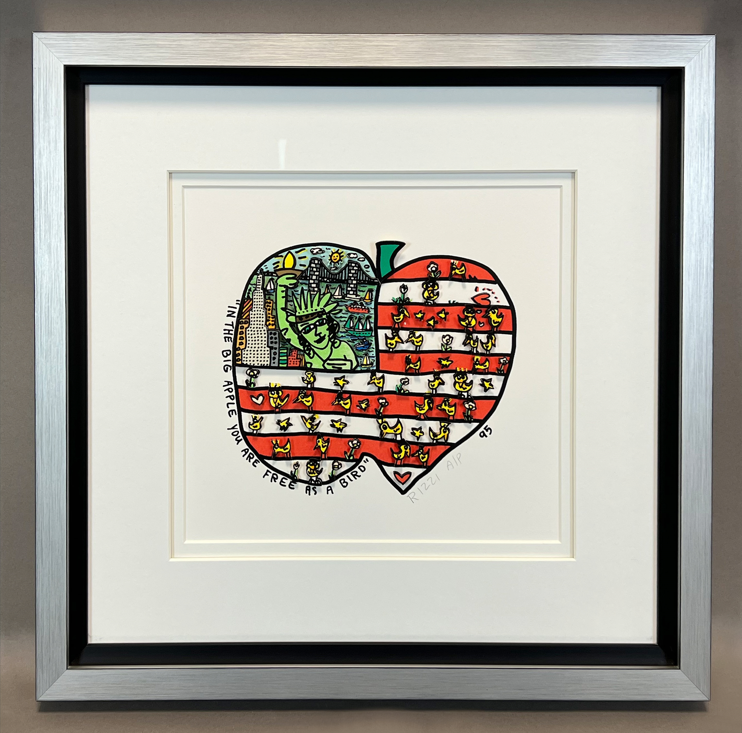 James Rizzi | James RIZZI (1950 - 2011). In the big apple you are