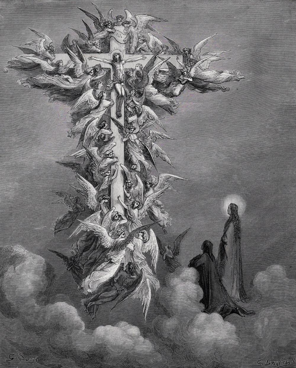 Gustave Doré | Chant 14 The Vision Of The Cross (from Dante's