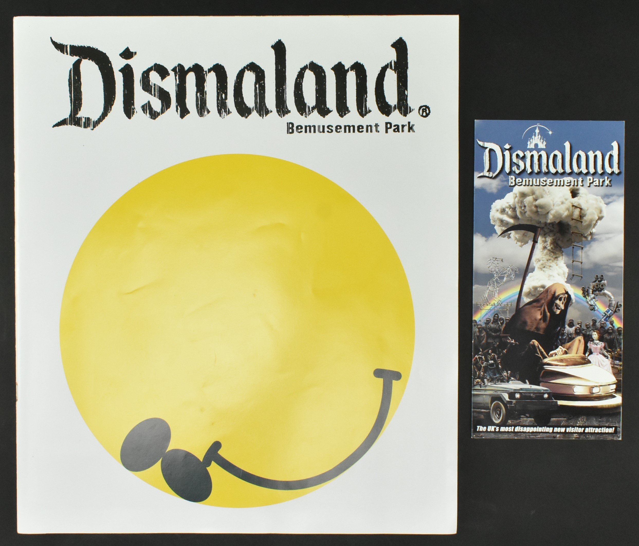 Banksy | BANKSY DISMALAND BEMUSEMENT PARK PROGRAMME & FLYER (2015