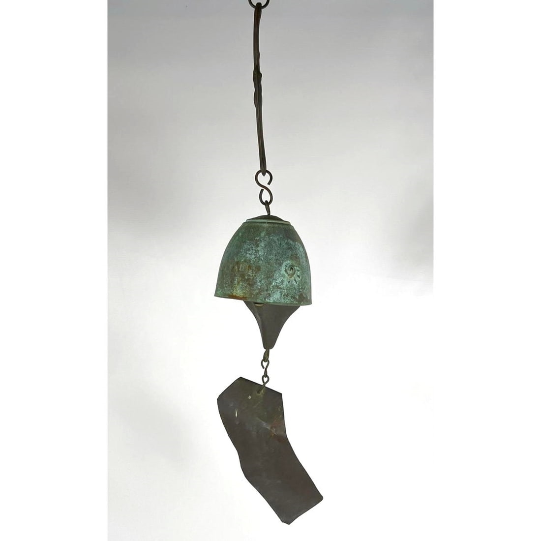 Jeff Cross bronze wind bell ウインドベル Jeff Cross | Jeff Cross bronze hanging wind chime bell | MutualArt