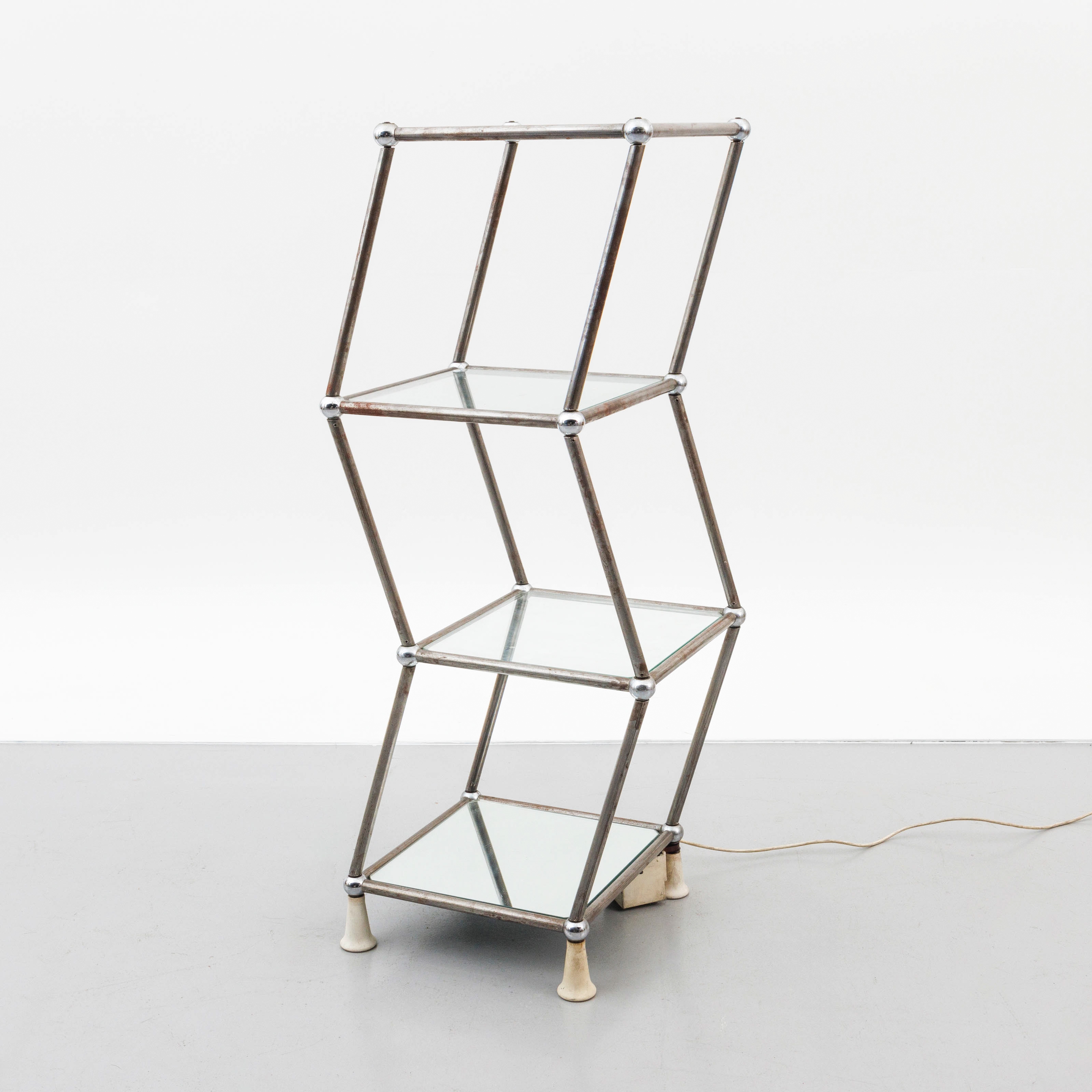 Shiro Takahashi | A 1980s aluminum and plastic kinetic SM-44