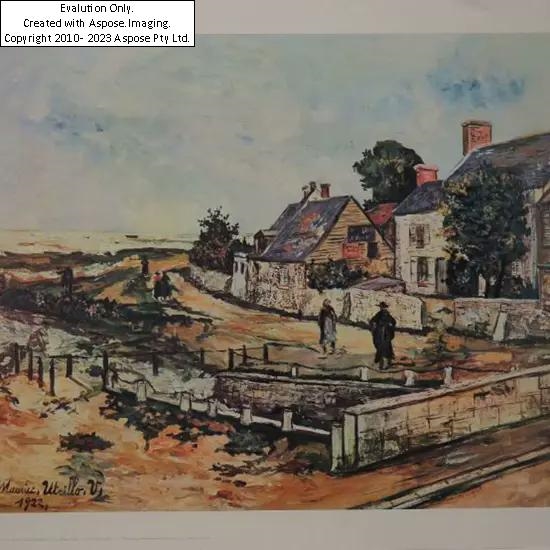 Maurice Utrillo | Mont St Michel, 1922 (1922) | MutualArt
