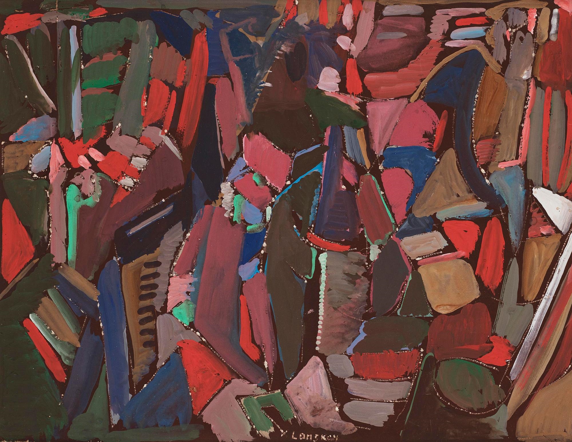 André Lanskoy | Composition (1948) | MutualArt