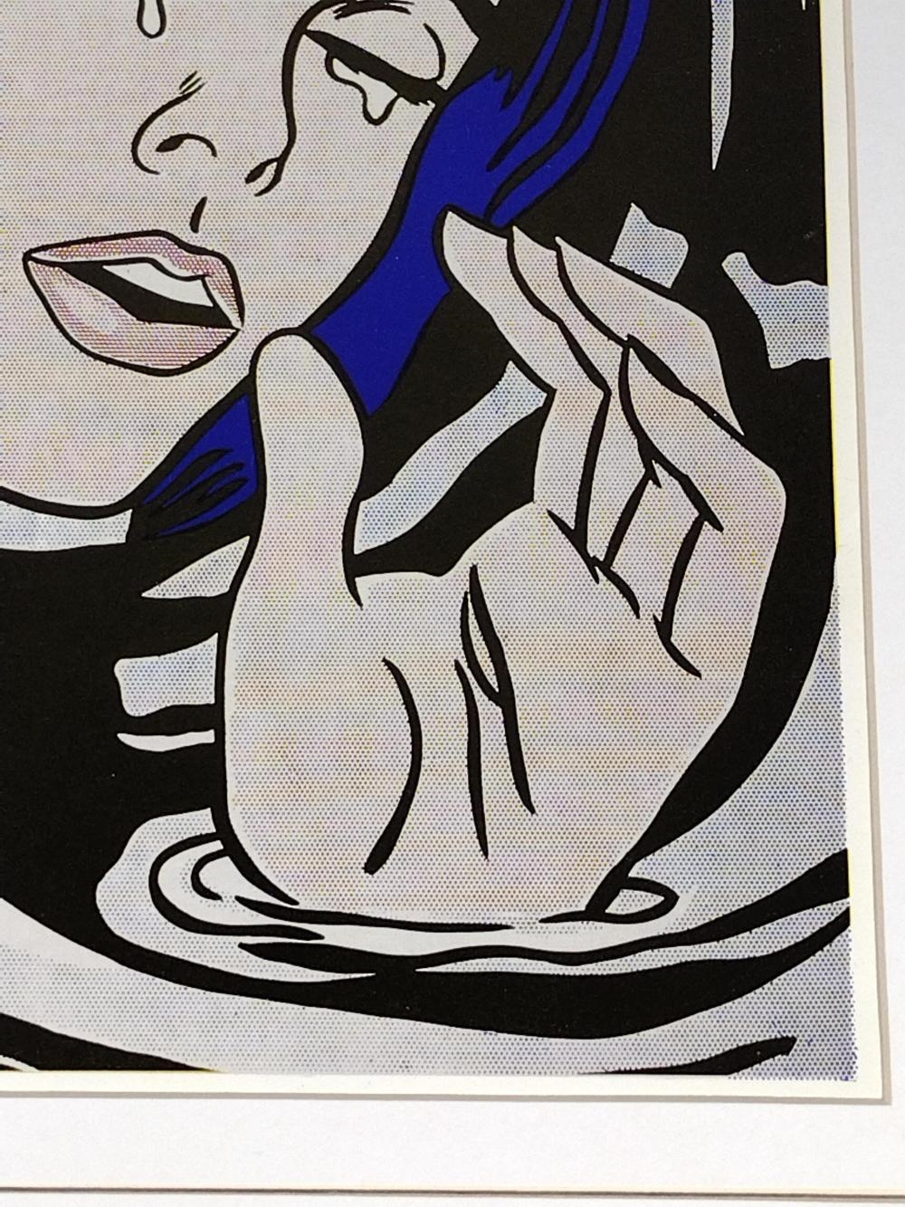 Roy Lichtenstein | Drowning Girl (I don't care! I'd rather sink