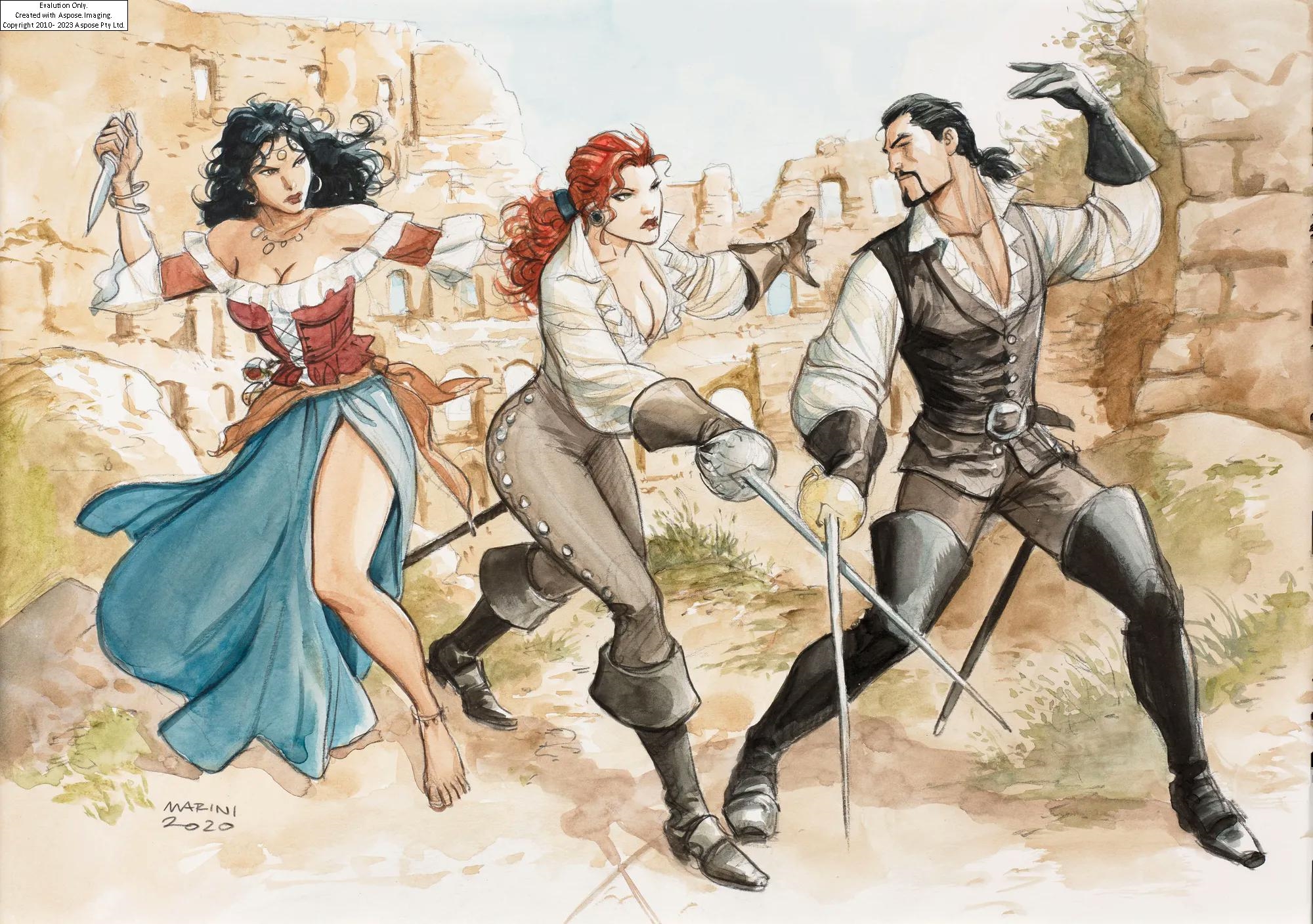 Enrico Marini | Le Scorpion (2020) | MutualArt