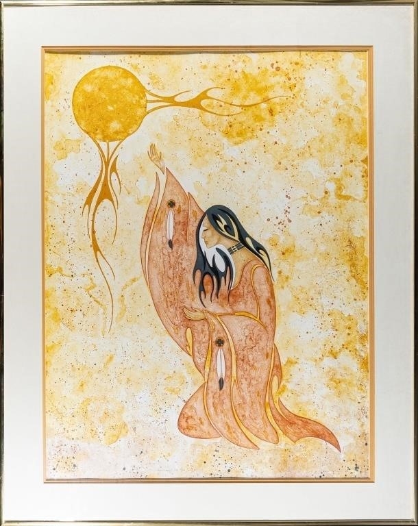 Maxine Noel | IOYAN MANI HOMAGE TO THE SUN 1980, ED. 84/100 (1980