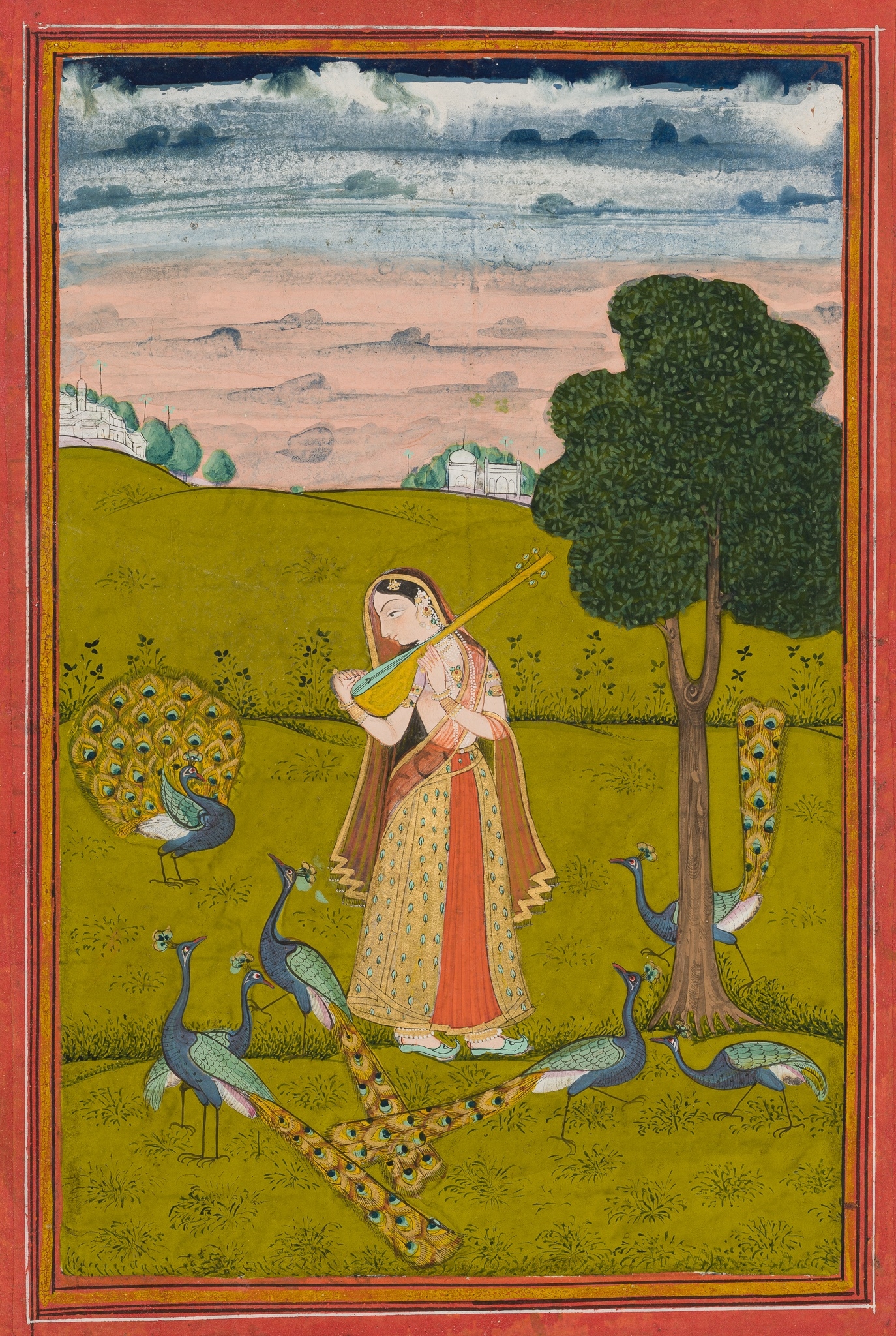 Indian School, 18th Century | AN INDIAN MINIATURE PAINTING FROM A