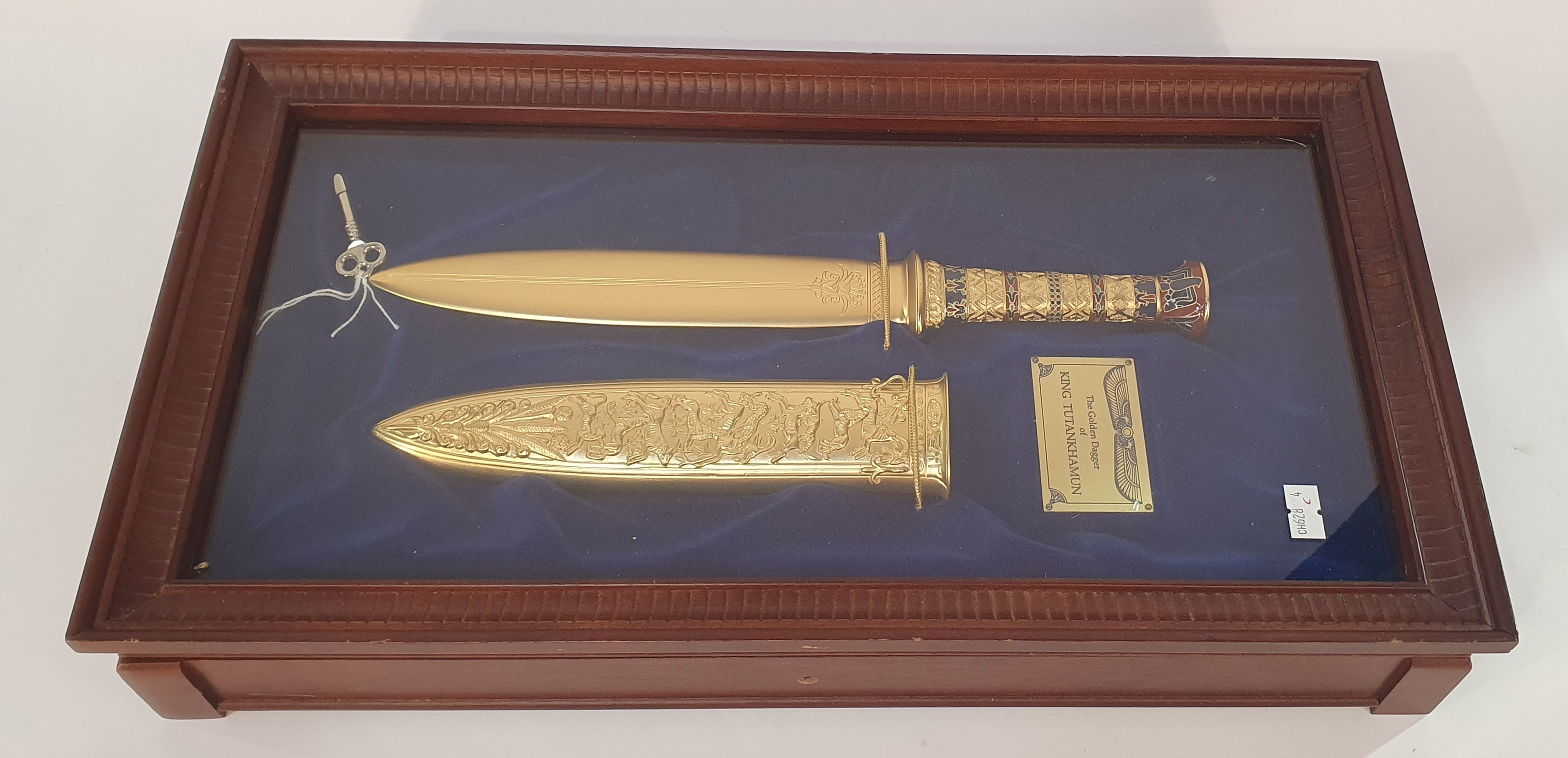 【女神バステトの黄金の壺】　フランクリン・ミント Franklin Mint | A FRANKLIN MINT 'THE GOLD DAGGER OF KING