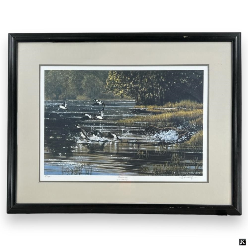 Liz Mitten Ryan | Liz Mitten Ryan Color Lithograph Exuberance