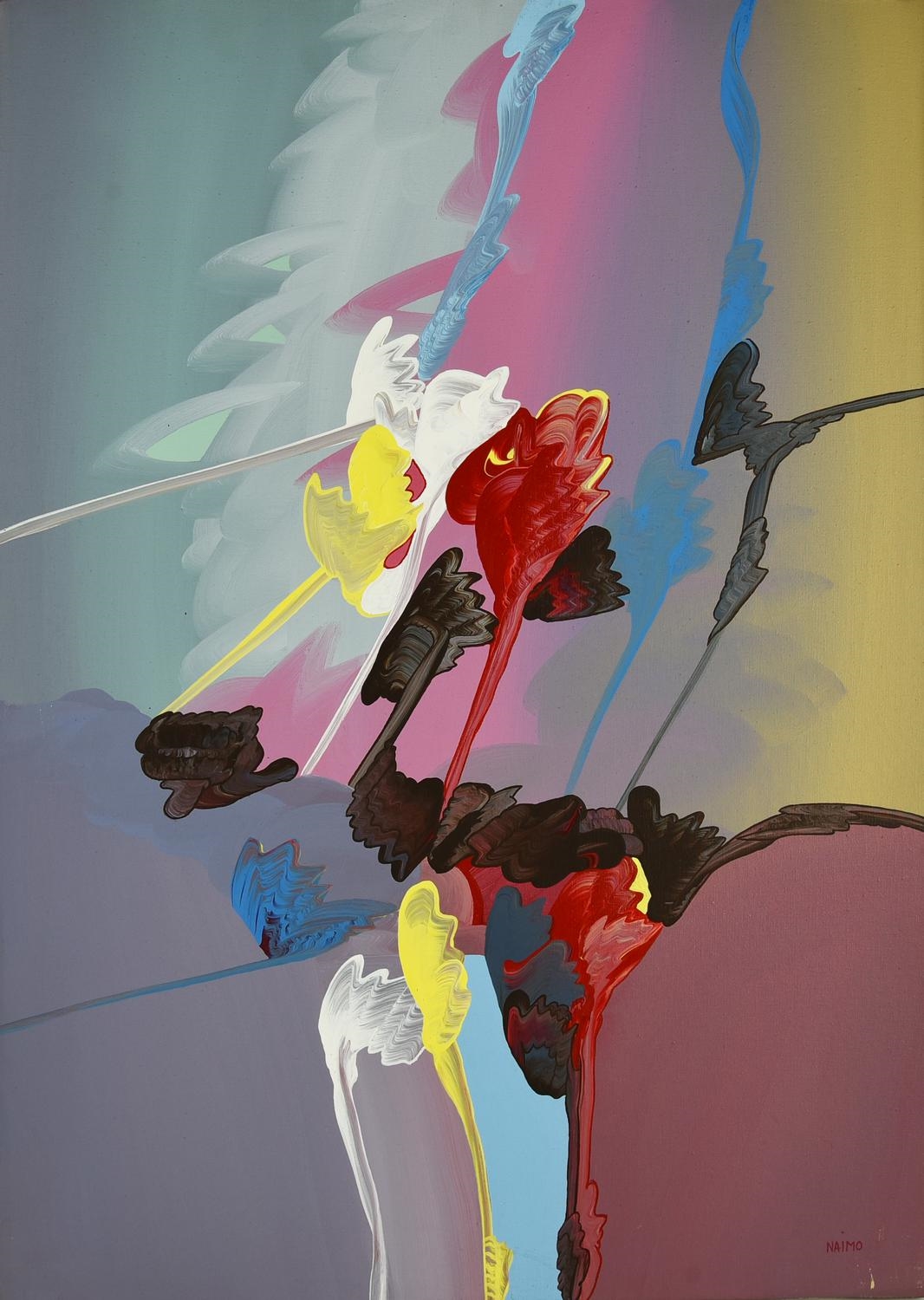 絵画 ★aiK2005★Nicola原画 Nicola Naimo | Senza Titolo (1976) | MutualArt