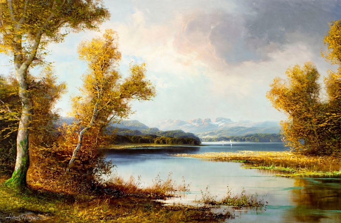 Hans Wagner | Hans Wagner (German,1924-?) oil painting | MutualArt