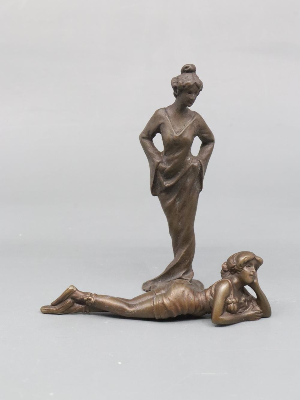 Franz Xaver Bergmann | TWO FRITZ BERGMANN VIENNA BRONZE MINIATURE
