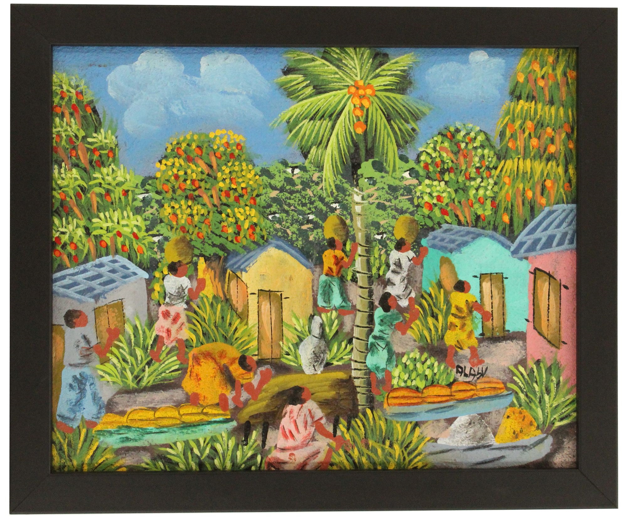 L. Y. Alaby | L. Y. Alaby (Haiti, 20th Century) Oil on Canvas
