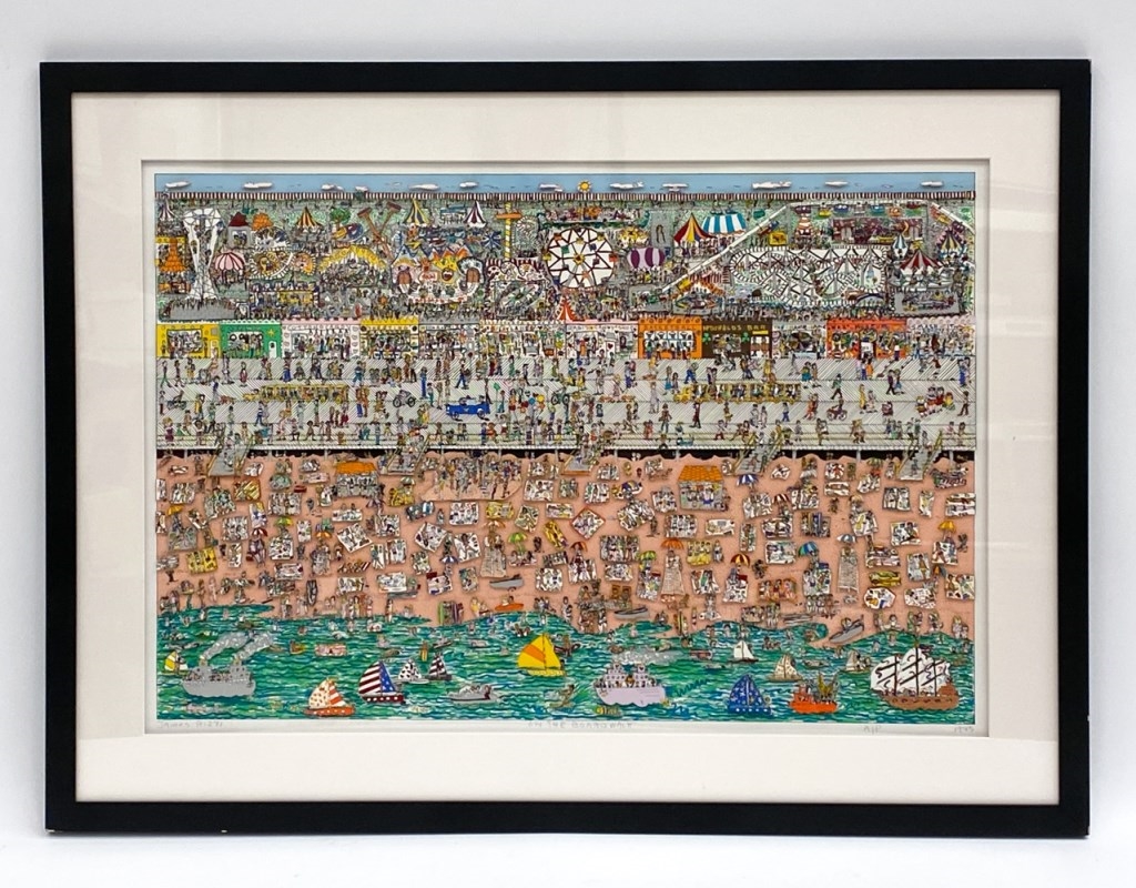 [Which way is up] James Rizzi 3Dペインティング Which way is up] James Rizzi 3Dペインティング