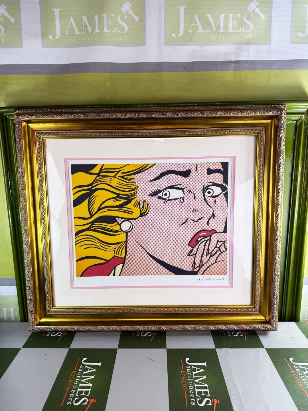 Roy Lichtenstein | Girl Crying | MutualArt