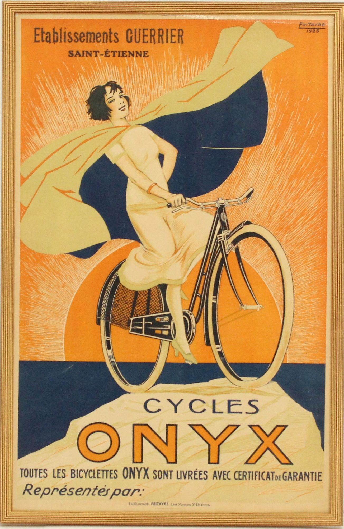 Fritayre | 1925 French Art Deco Advertising Poster for