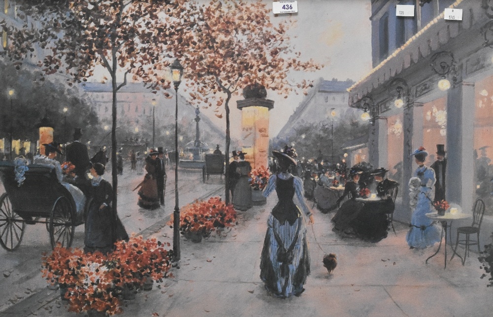 Christa Kieffer | Strolling on the Avenue | MutualArt