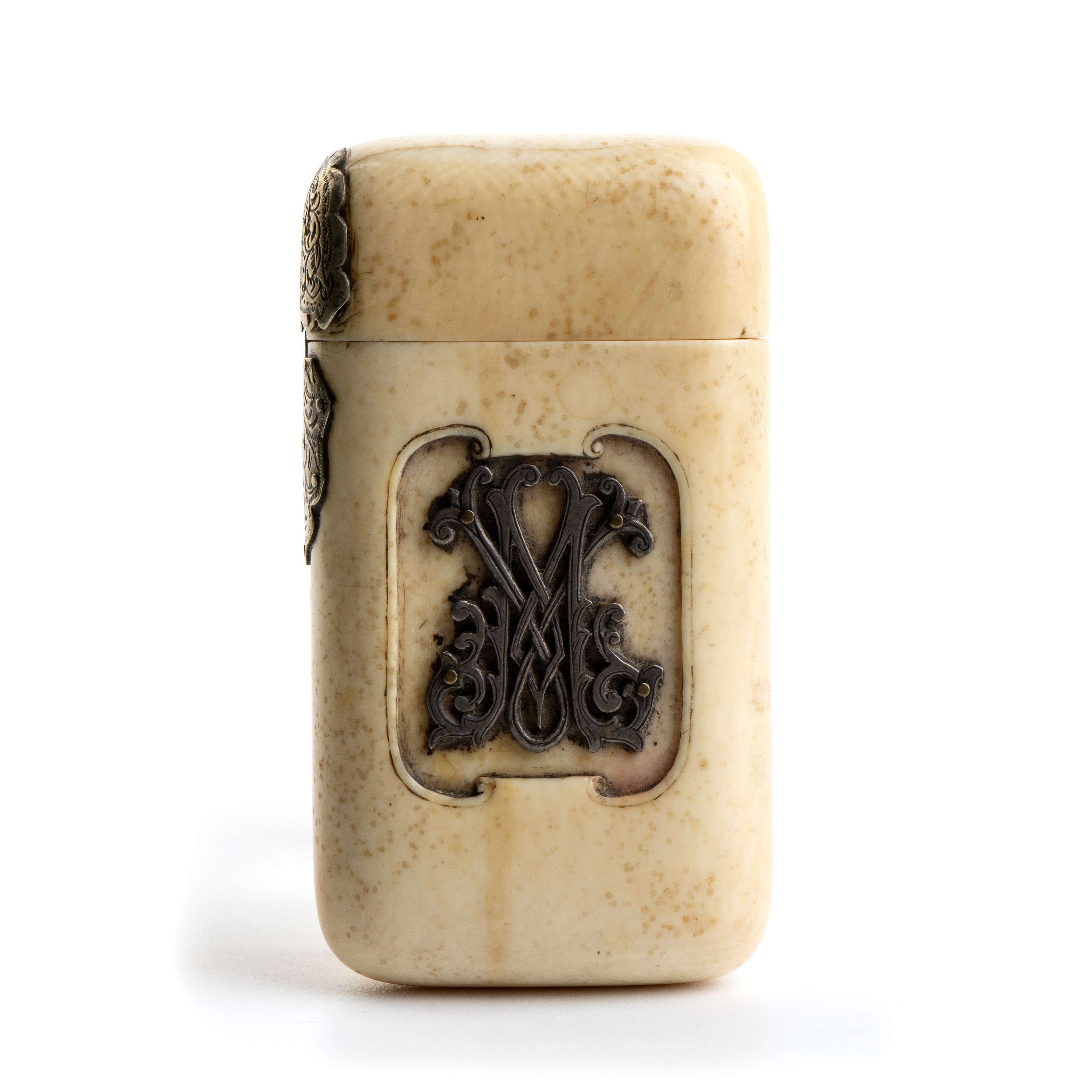 ivory cigarette case French School, 19th Century | Ivory cigarette case, France, 19th century  (19th Century)
