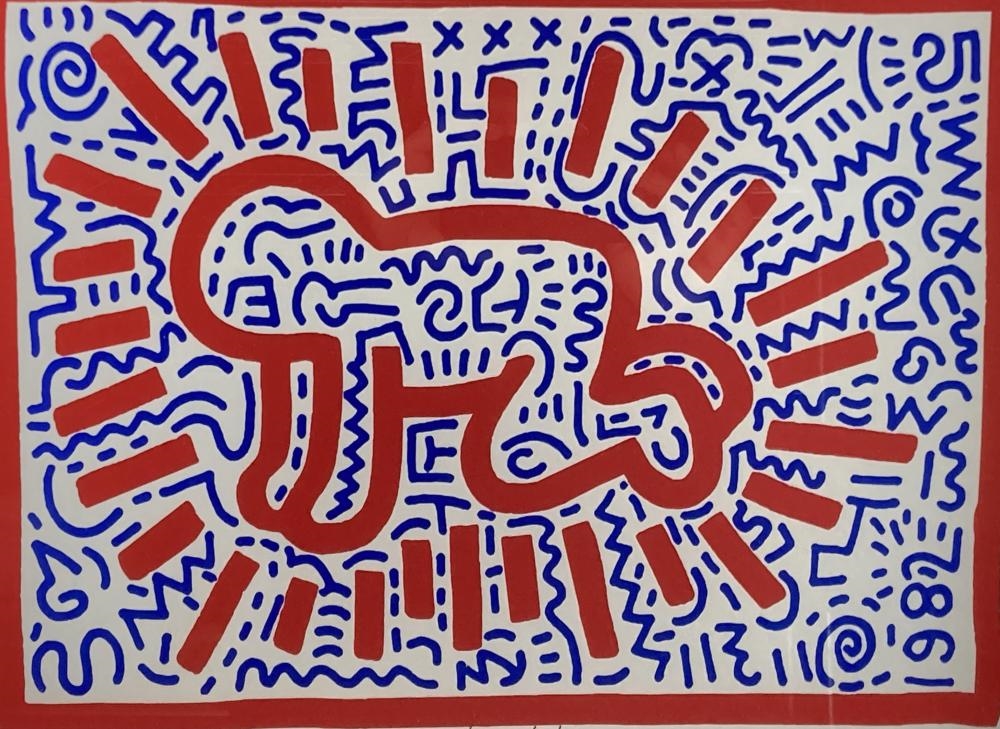 Keith Haring | Keith Haring “ Radiant Baby (graffiti) 1982” Print