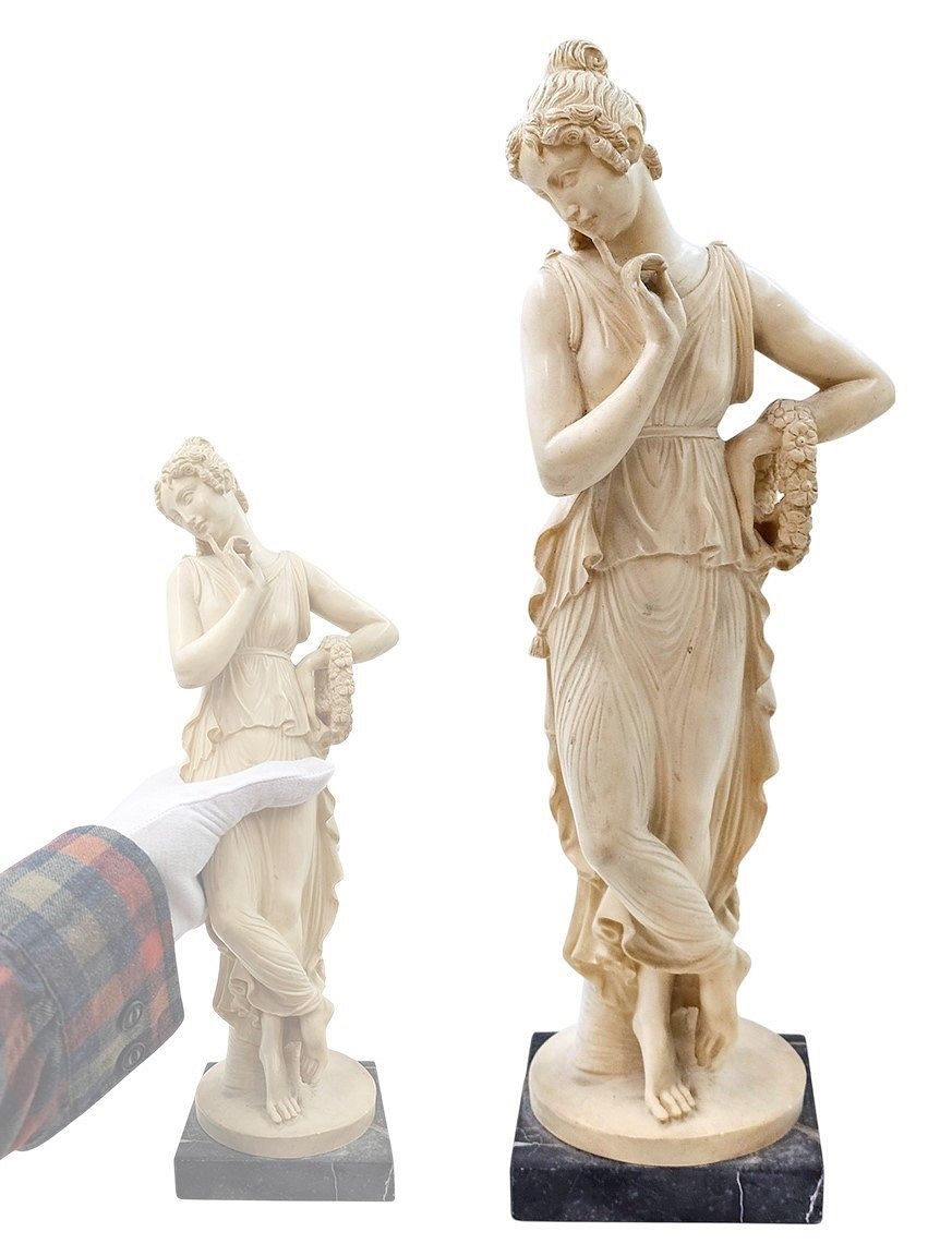 Gino Ruggeri | Greek Dancer Lady By Italian Sculptor Artist, G