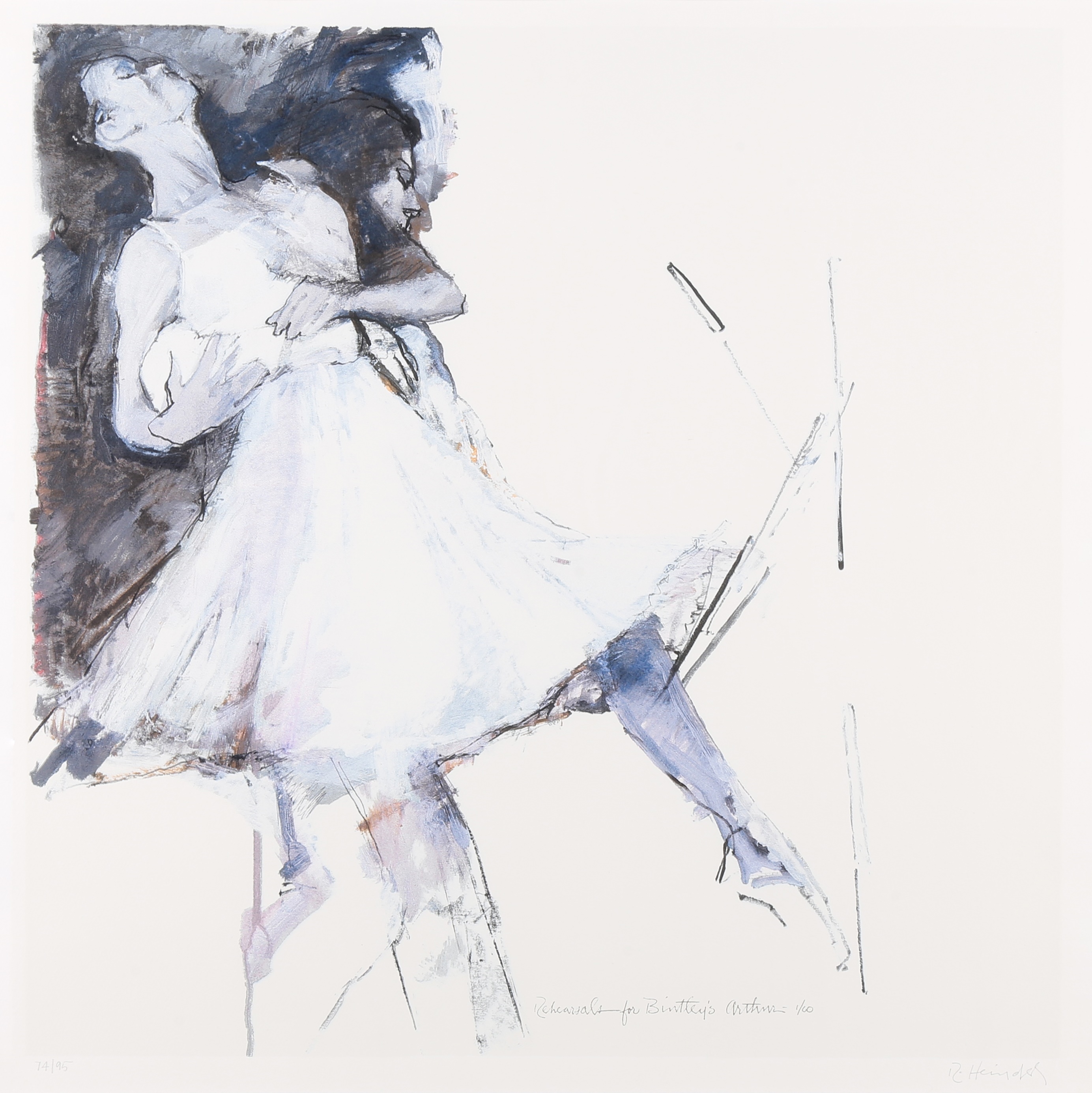 Robert Heindel | Untitled (Ballet Dancers) | MutualArt