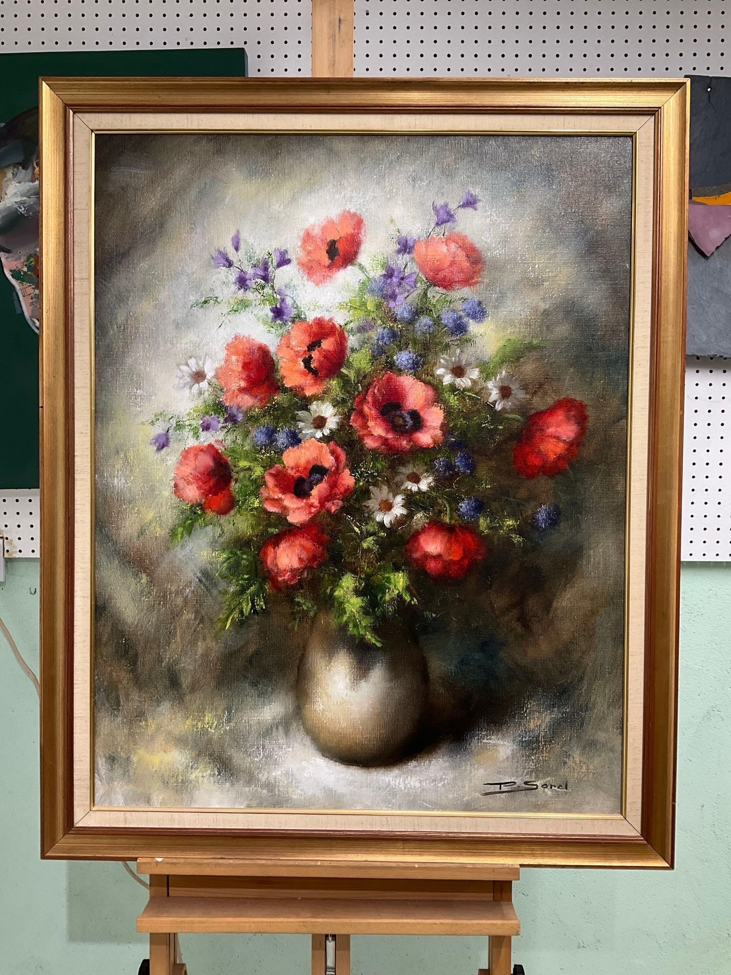 Pierre Sorel | 絵画 花のアレンジメント - Sold メルカリ Flowers