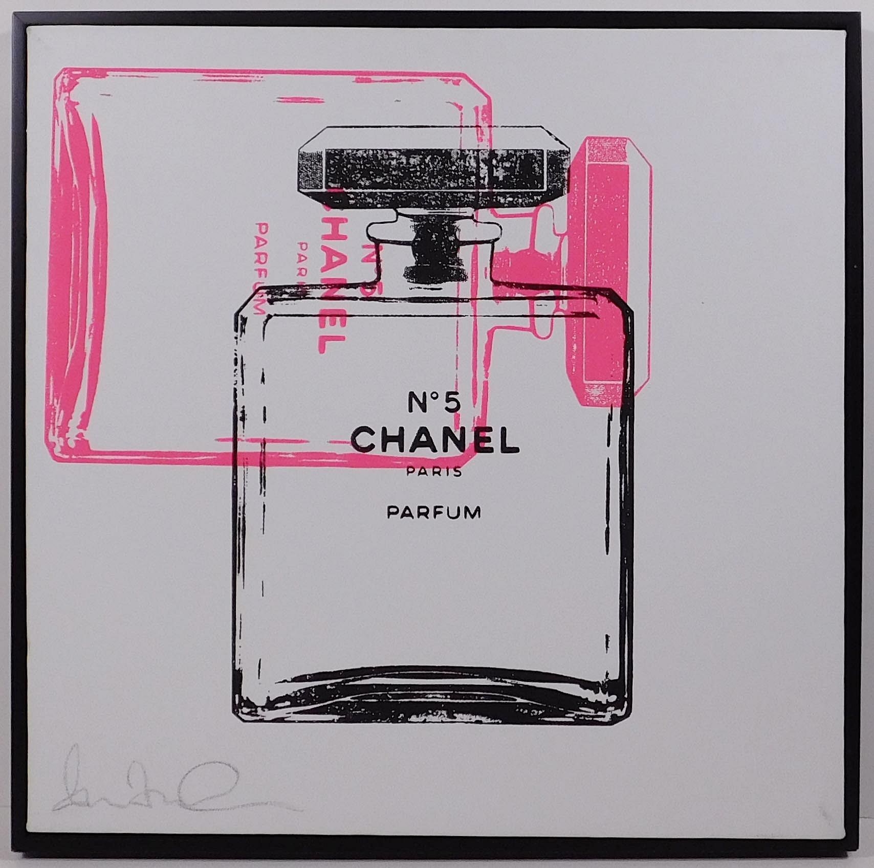 Shane Bowden | Pink is the Right Way Up (Chanel No 5) | MutualArt