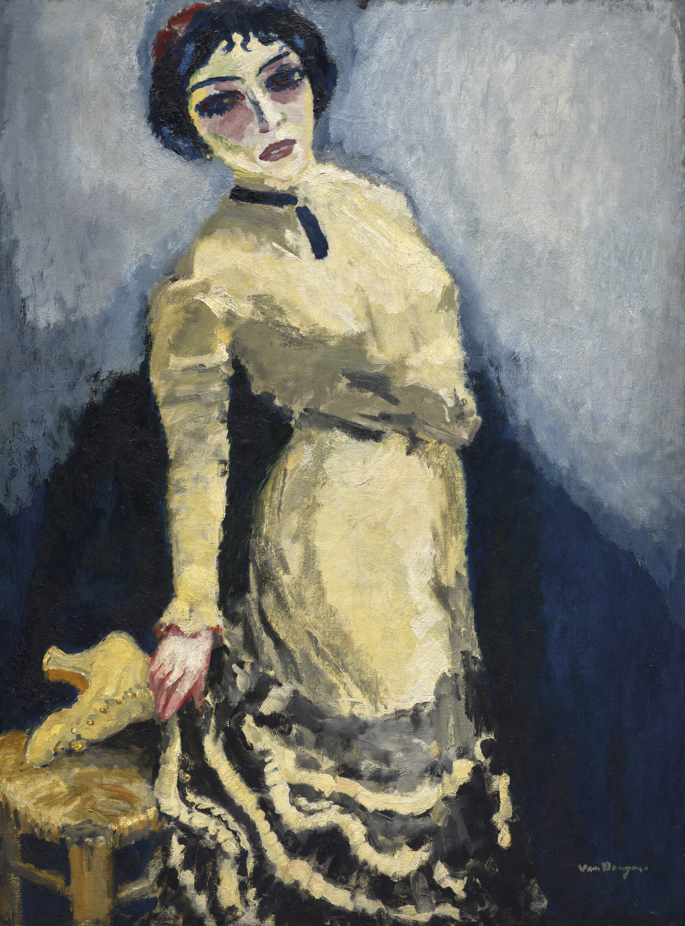 Kees van Dongen | La Bottine jaune (1909) | MutualArt