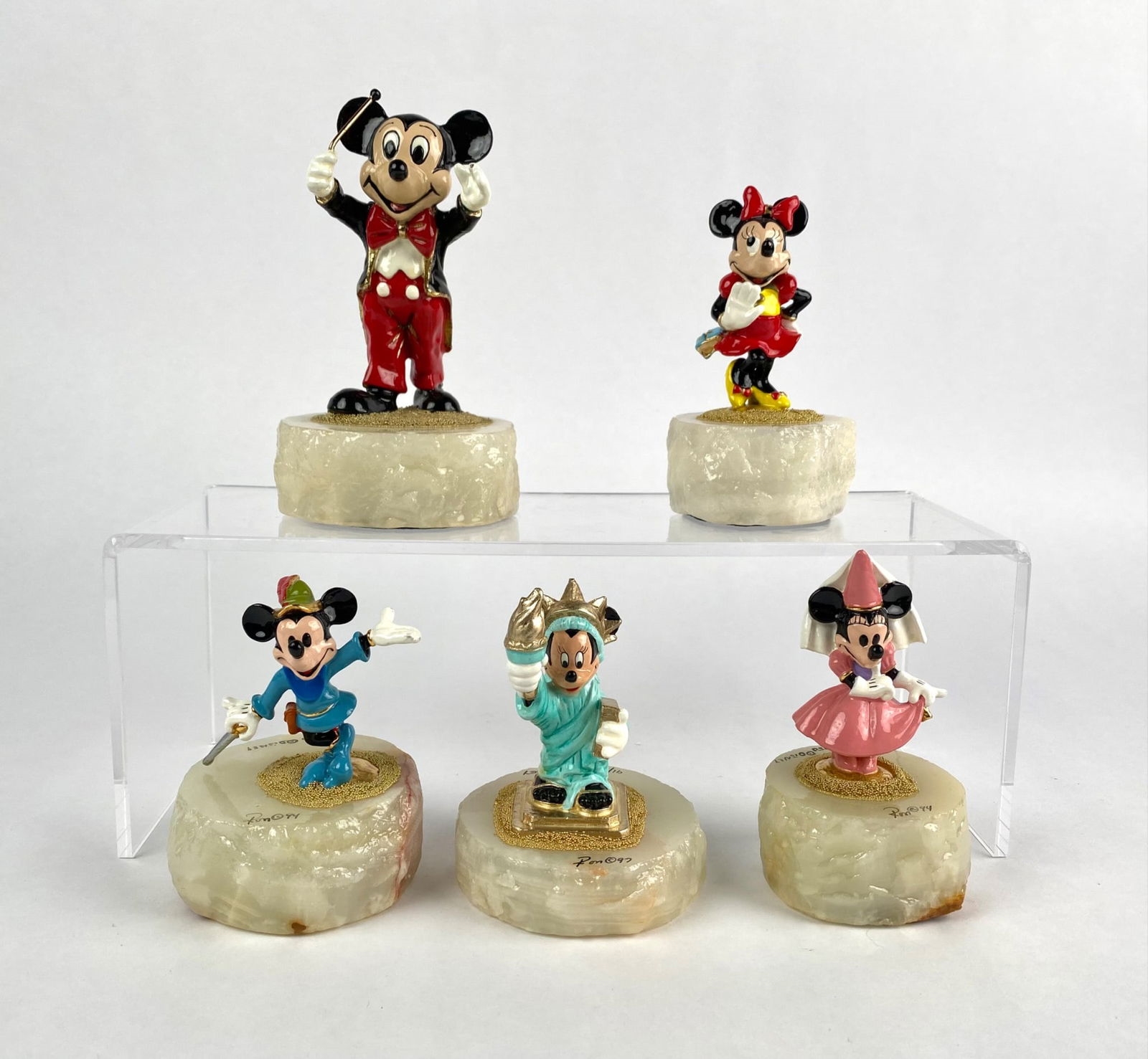 ron-lee-set-of-5-disney-mickey