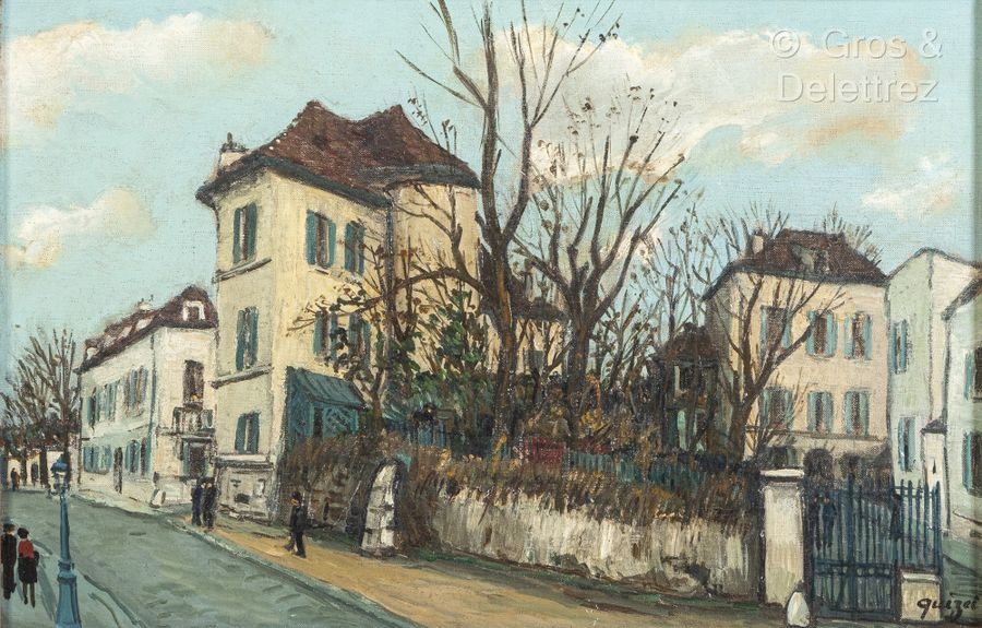 Alphonse Quizet | [FRANCE] La grande rue au Pré Saint