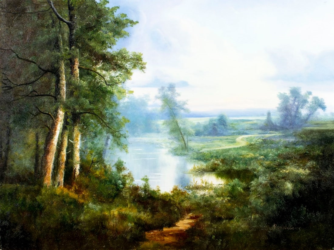 Ron Williams | River Landscape | MutualArt
