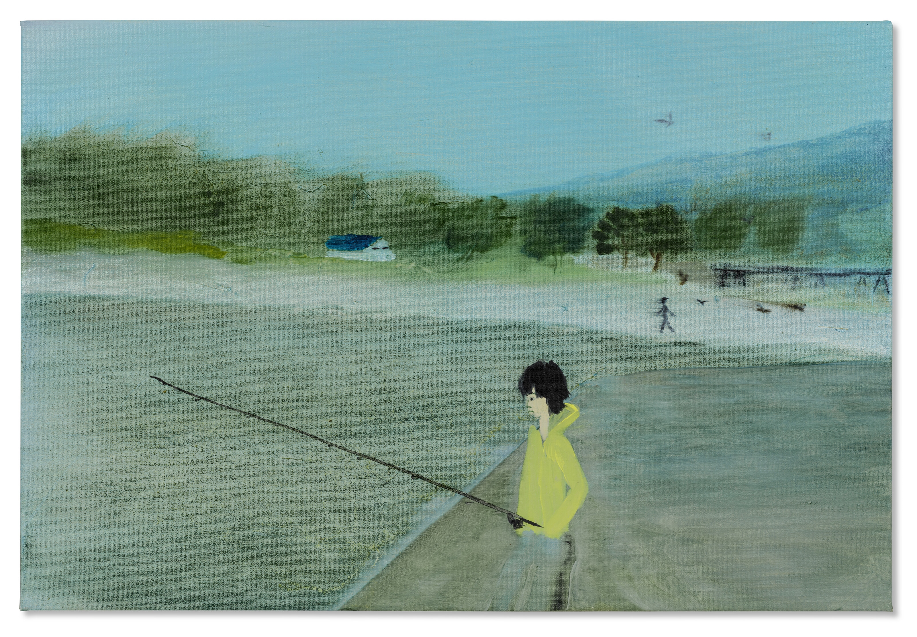 Yu Nishimura | A Man Fishing (2017) | MutualArt