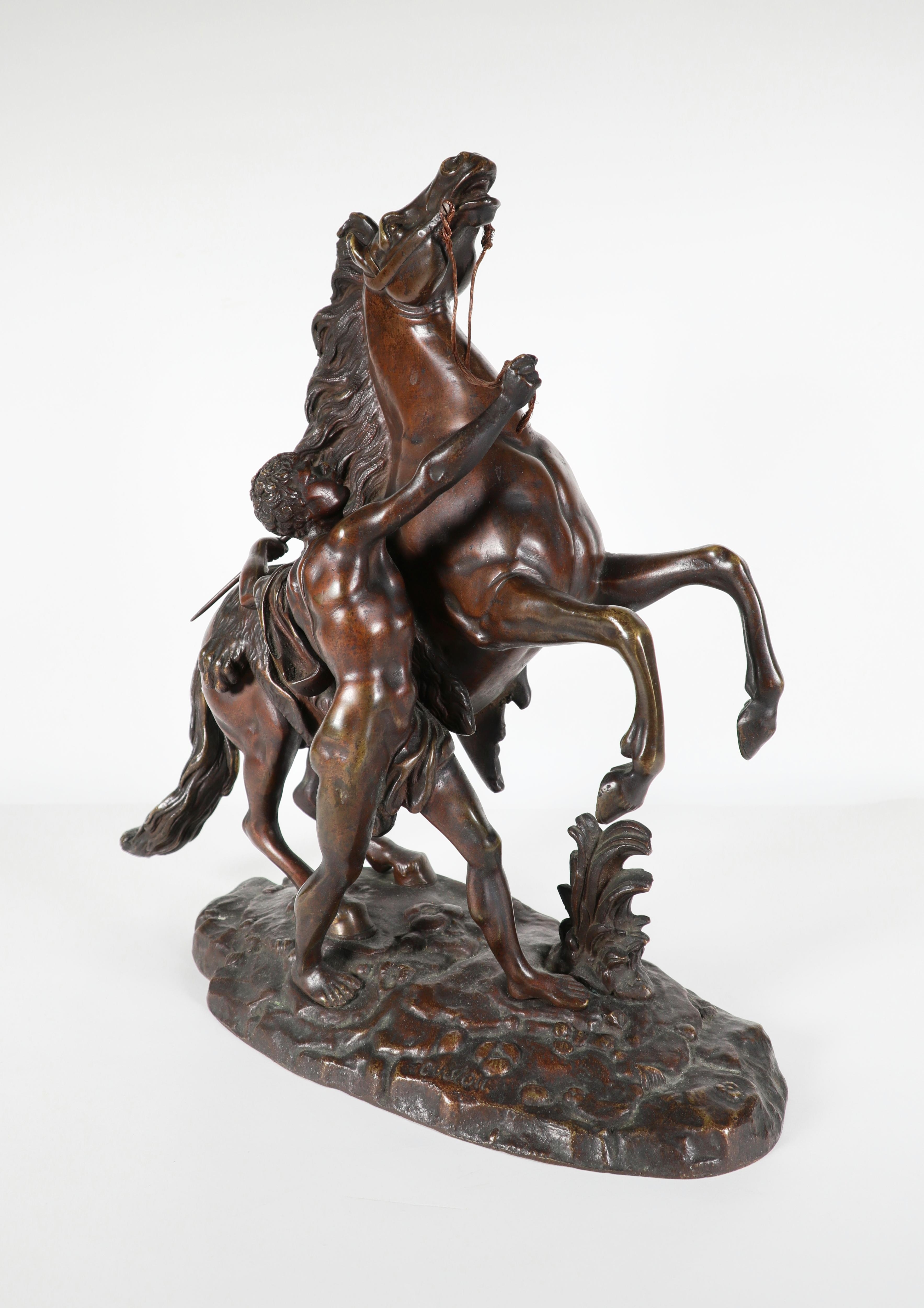Statue en bronze Napoléon sur son cheval 18 cm