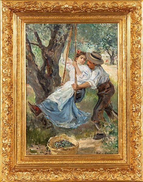 Tomás Muñoz Lucena | El columpio | MutualArt