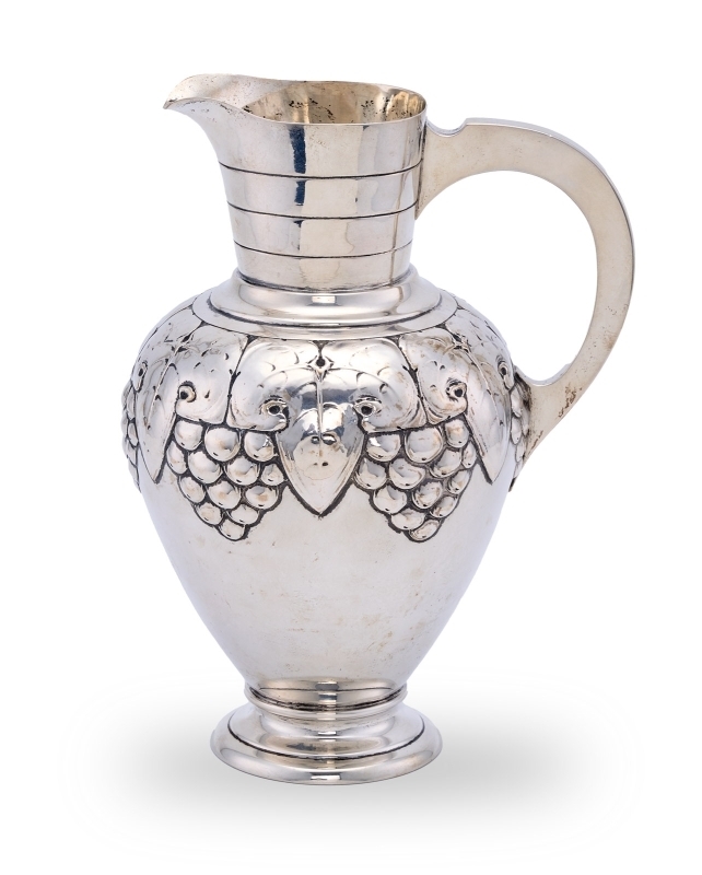 Christian Frederik Heise | Weinkanne, Jugendstil, Kopenhagen 1908