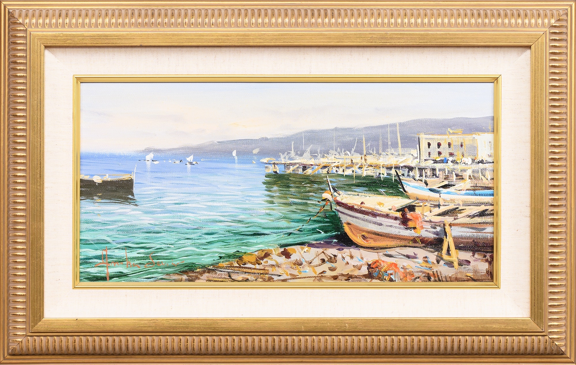 Andrea Savino | ITALIAN HARBOUR | MutualArt