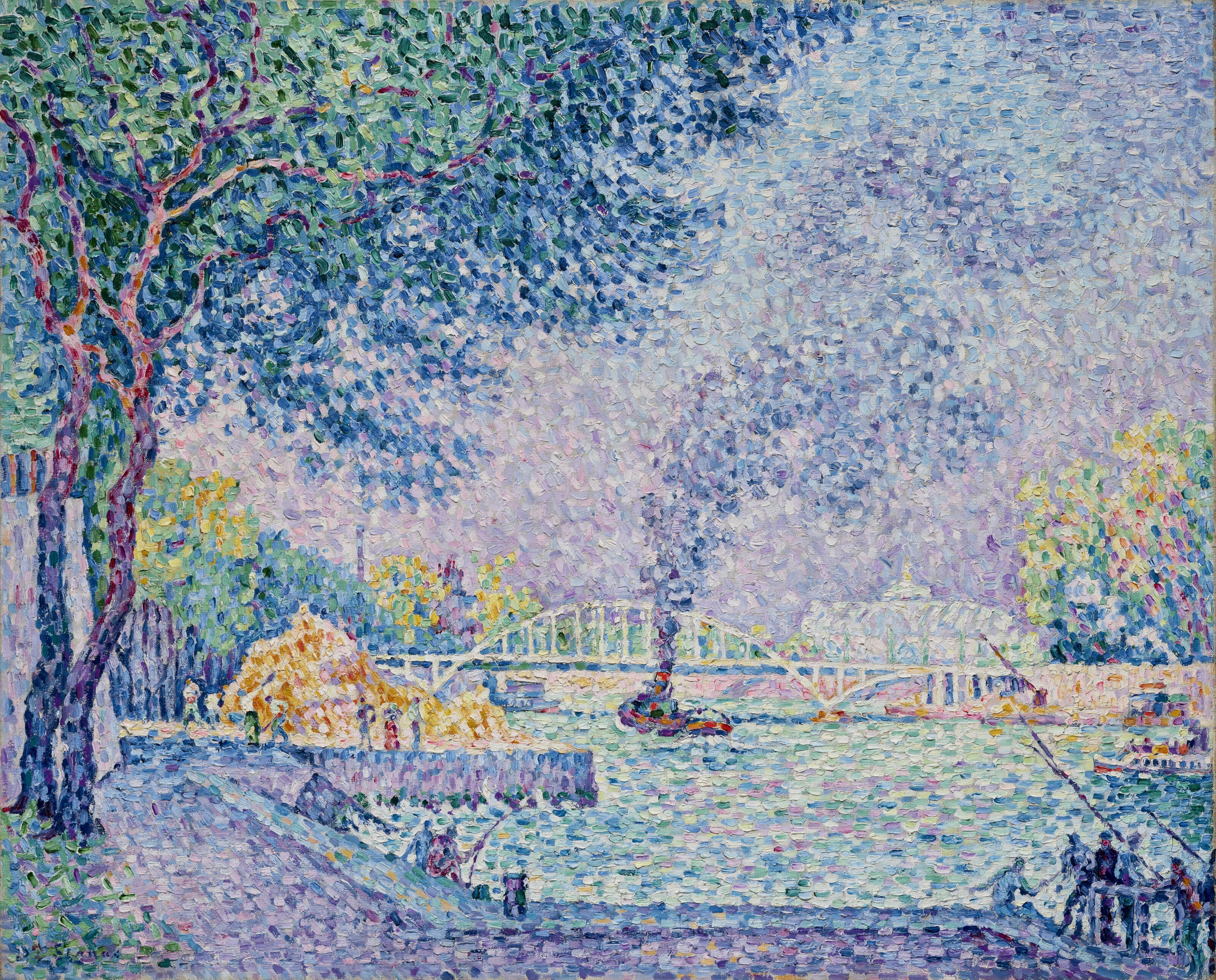 Paul Signac | La Passerelle Debilly (1903) | MutualArt