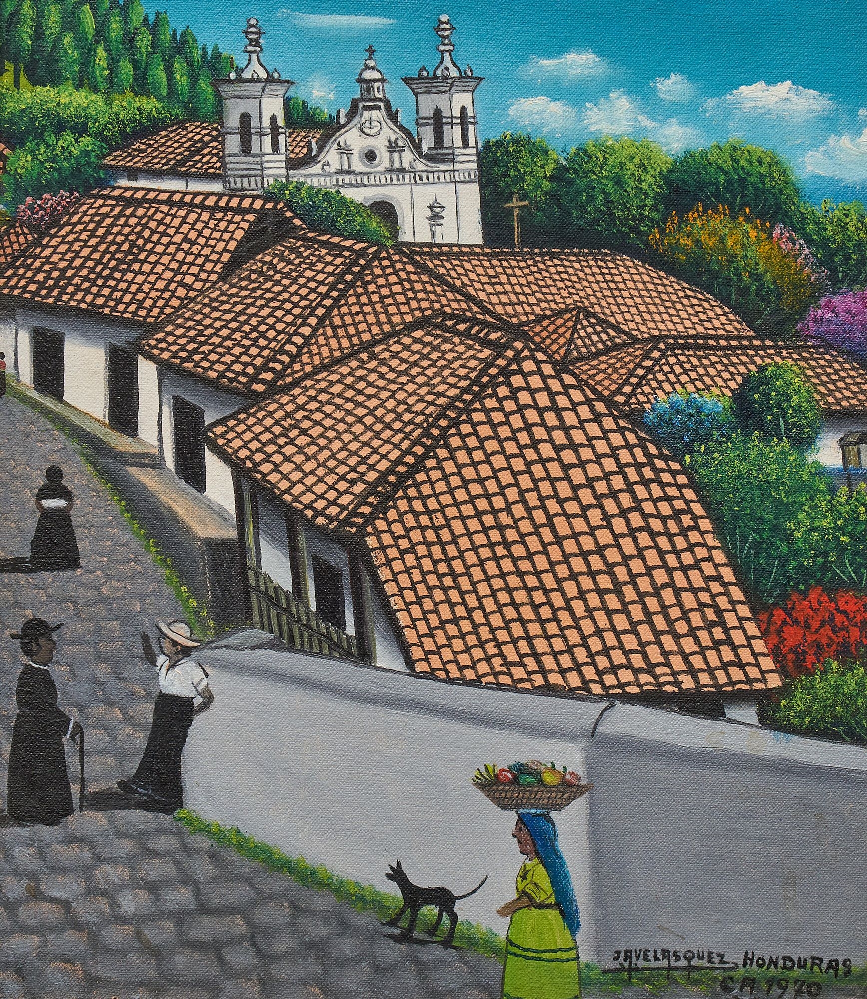 Jose Antonio Velasquez | Honduras Village (1970) | MutualArt