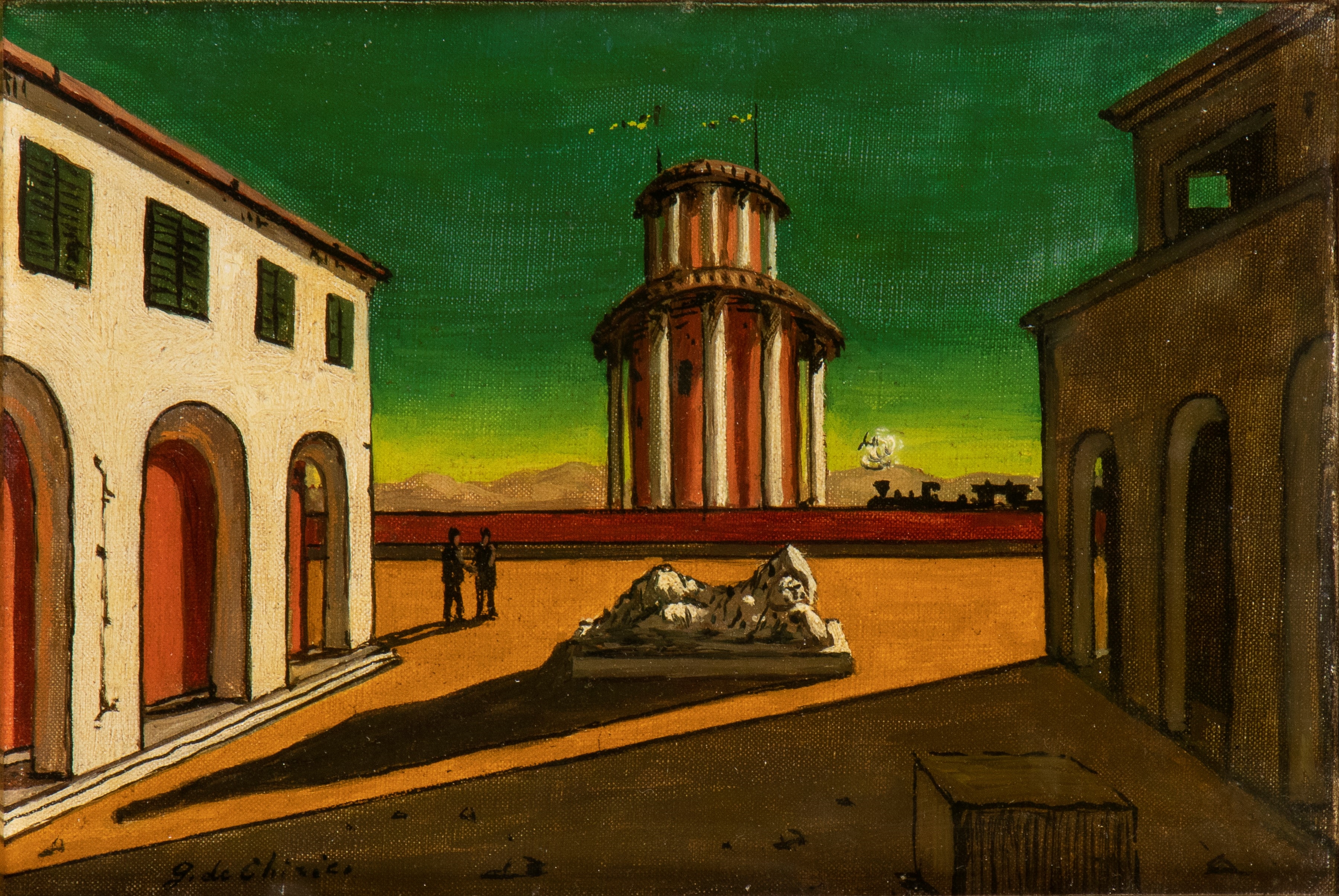 Giorgio de Chirico | Piazza d'Italia (1960) | MutualArt