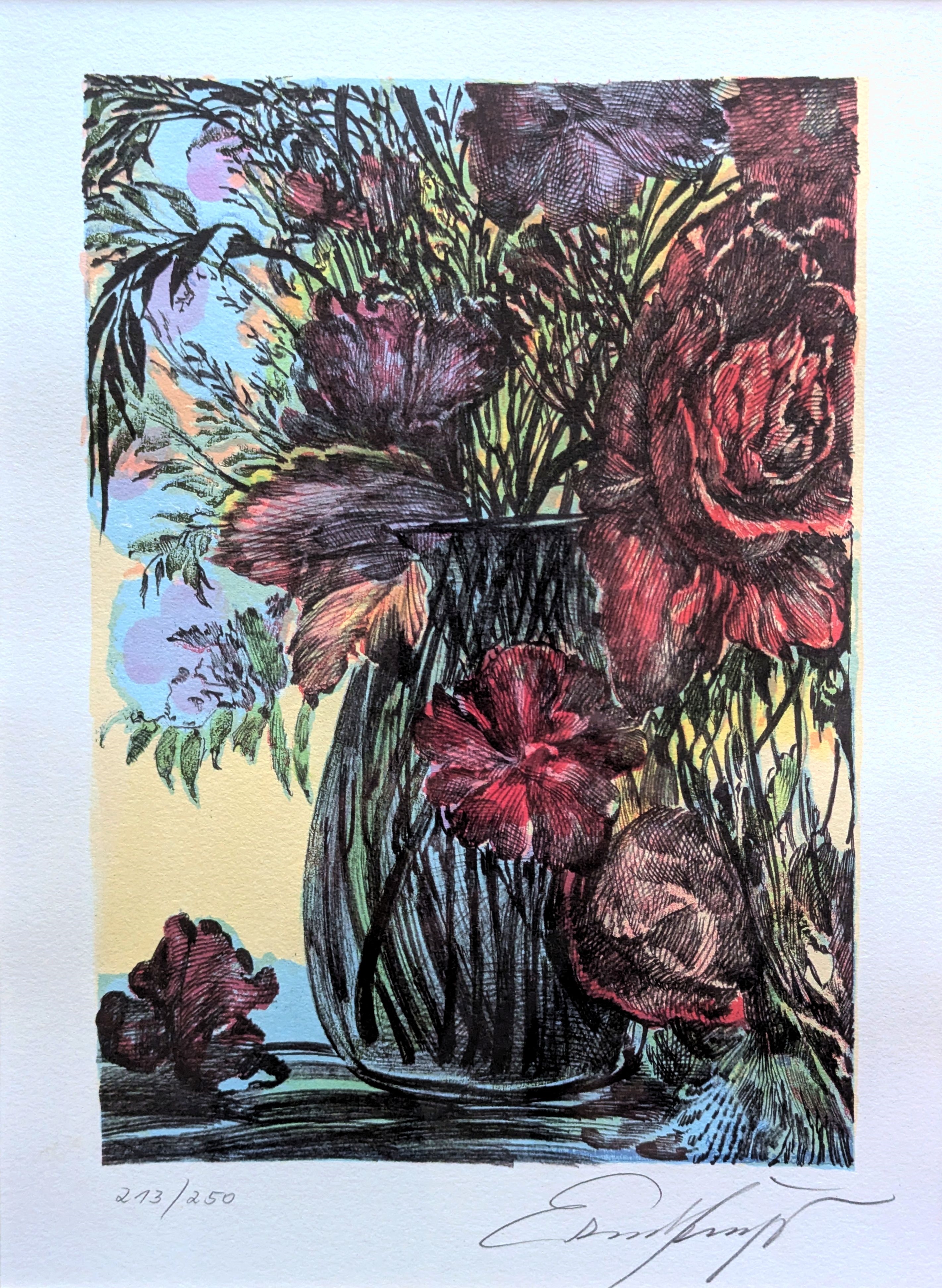 Ernst Fuchs | Blumen der Freundschaft