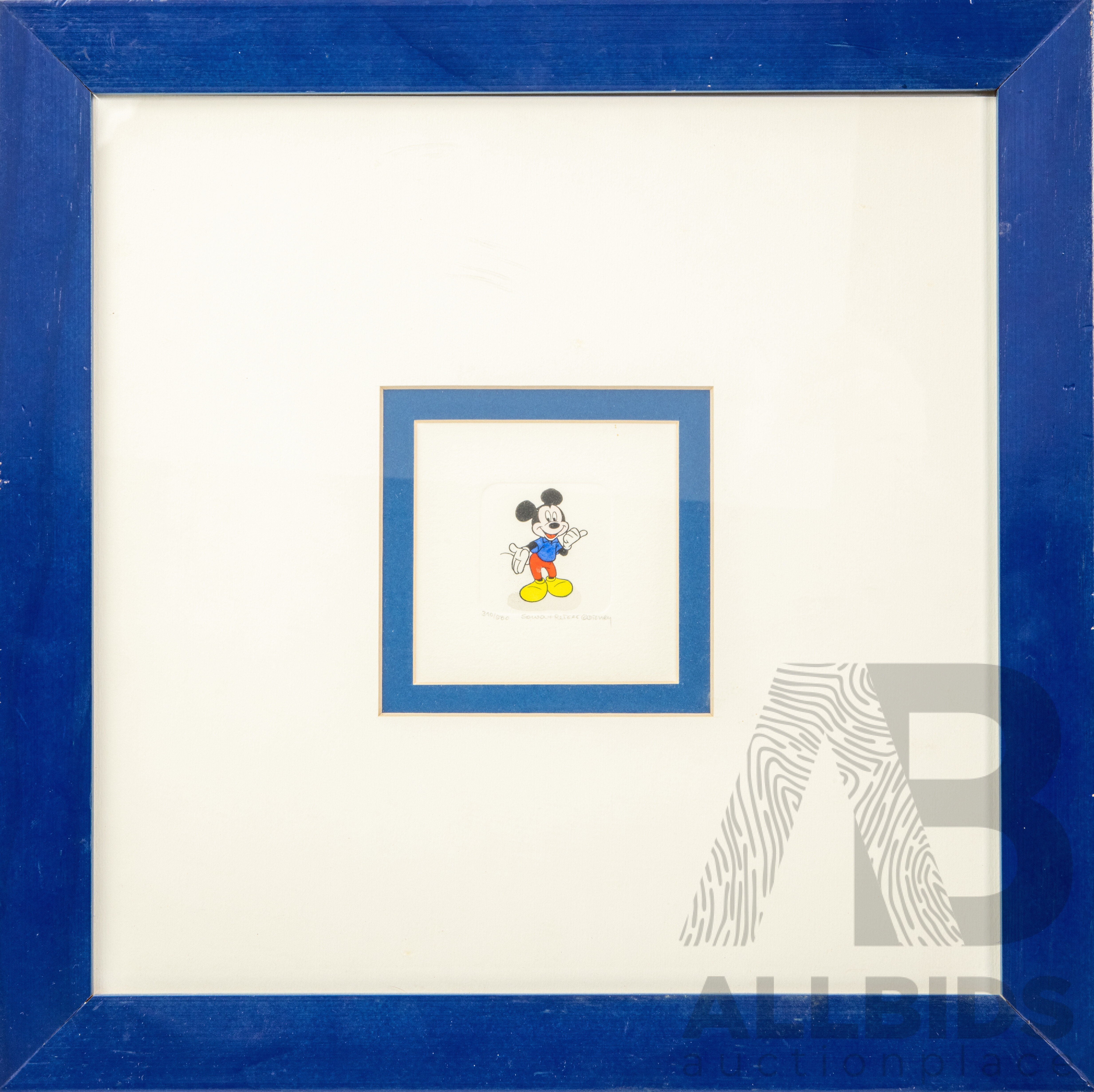 Sowa And Reiser | Mickey Mouse Disney Etching, Limited Edition 370