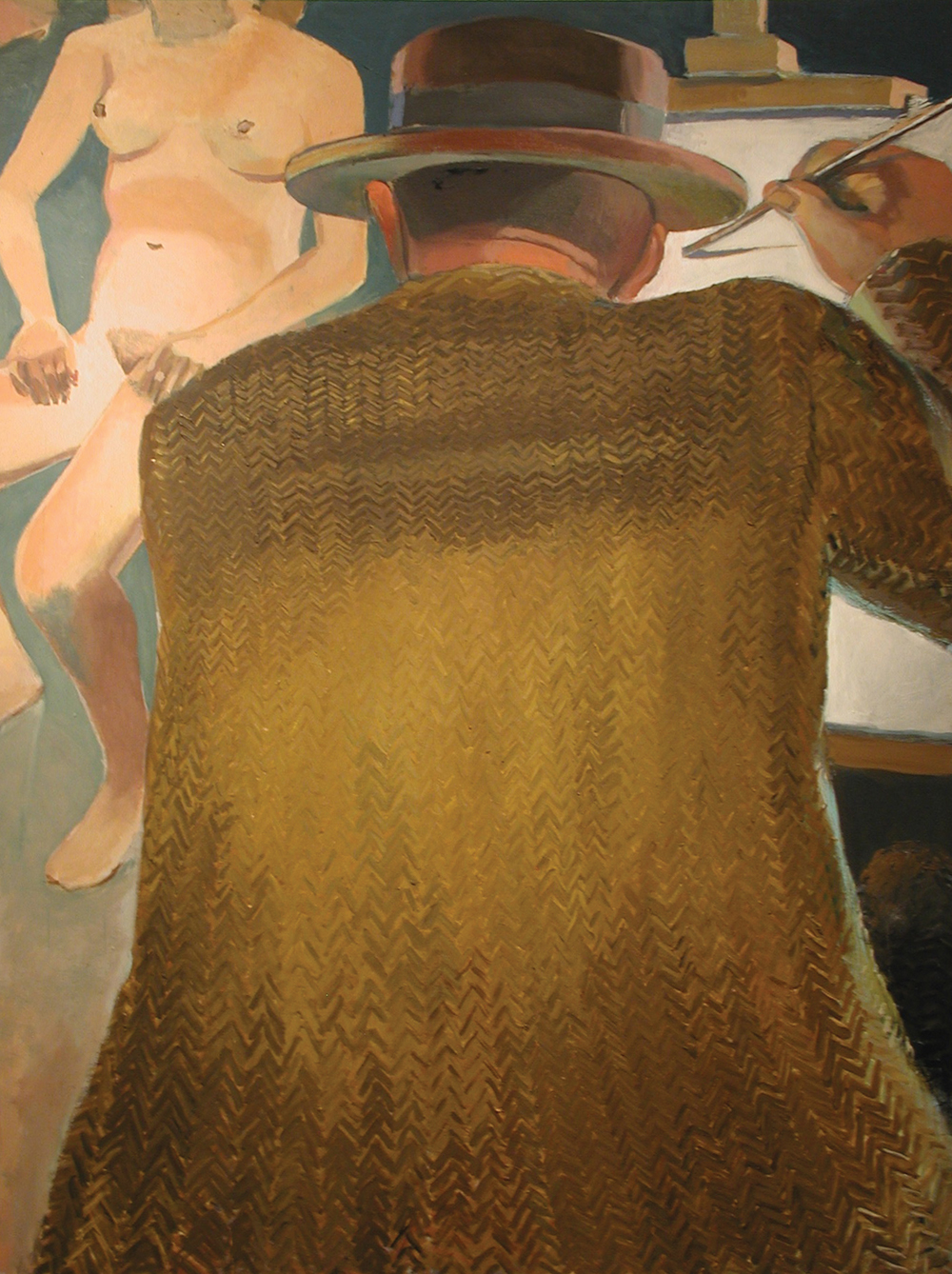 Artwork by Peter Charlap, Derain Painting, Made of oil on canvas