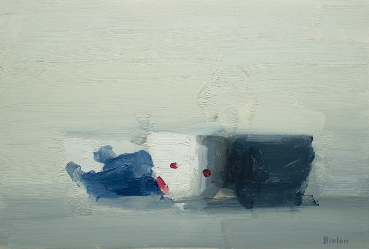 Artwork by Stanley Bielen, Porcelain/Magenta