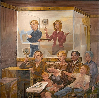 The Smoker's Booth at Bennie¹s Hardeeville Auction, South Carolina - Matthew Cox